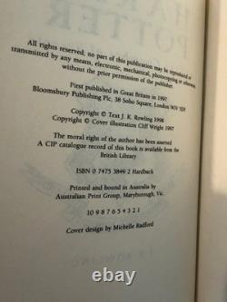 Harry Potter True 1st Edition/Printing Complete Matching 7 Volume Australian Set