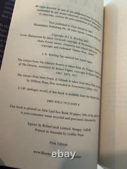 Harry Potter True 1st Edition/Printing Complete Matching 7 Volume Australian Set