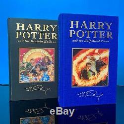 Harry Potter UK Deluxe Edition Bloomsbury Complete Set Hardback Books Unread