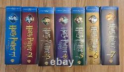 Harry Potter ULTIMATE EDITION BLU RAYS Years 1-7, 8 movie collection