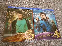 Harry Potter Ultimate Edition Blu Years 1-7 Complete Set (Rare-OOP)