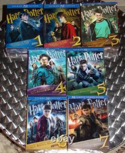 Harry Potter Ultimate Edition Blu ray Film Series Complete Saga BOX Seasons 1-7