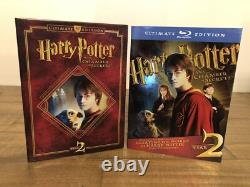 Harry Potter Ultimate Edition BluRay 1-7 Complete RARE OOP (VGC) All 8 Movies