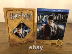 Harry Potter Ultimate Edition BluRay 1-7 Complete RARE OOP (VGC) All 8 Movies