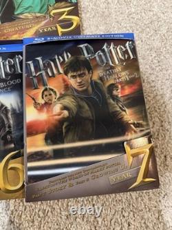 Harry Potter Ultimate Edition DVD & Blu-Ray Set Years 1-7 (complete, Rare OOP)