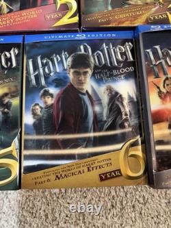 Harry Potter Ultimate Edition DVD & Blu-Ray Set Years 1-7 (complete, Rare OOP)