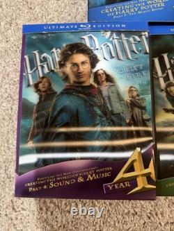 Harry Potter Ultimate Edition DVD & Blu-Ray Set Years 1-7 (complete, Rare OOP)