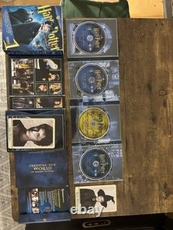 Harry Potter Ultimate Edition DVD Set Years 1 7 All Films + Bonus Material