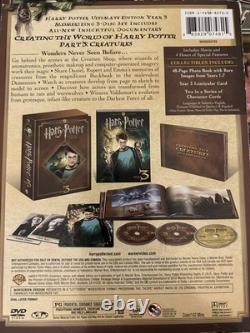 Harry Potter Ultimate Edition DVD Set Years 1 7 All Films + Bonus Material