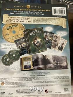 Harry Potter Ultimate Edition DVD Set Years 1 7 All Films + Bonus Material