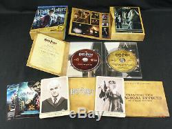 Harry Potter Ultimate Edition Full Complete Blu-ray Set OOP Very Rare EX Overall