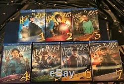 Harry Potter Ultimate Edition Years 1-7 Blu-Ray Complete Collection Rare OOP