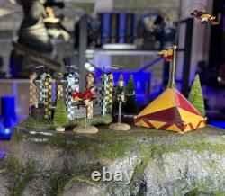 Harry Potter Village Department 56 Complete Quidditch Collection 6 items all new