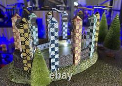 Harry Potter Village Department 56 Complete Quidditch Collection 6 items all new