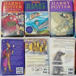 Harry Potter Vintage Covers Book 1 7 Hardcover Dustjacket Complete Set