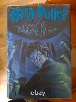 Harry Potter Volumes 1-7 HARDCOVER Book Set COMPLETE JK Rowling Scholastic