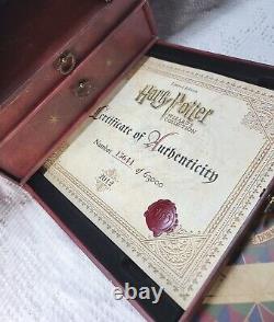 Harry Potter Wizard's Collection Limited Edition With COA COMPLETE AMAZING