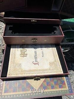 Harry Potter Wizard's Collection Limited Edition With COA Not Complete