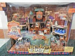 Harry Potter World of Hogwarts Complete Playsets SET of 4 NRFB Mattel