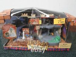 Harry Potter World of Hogwarts Complete Playsets SET of 4 NRFB Mattel