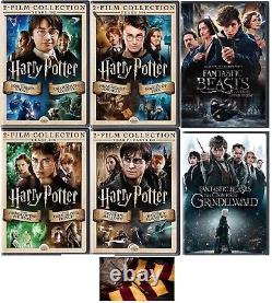 Harry Potter and Fantastic Beasts Complete 10 Movie Collection DVD Set New