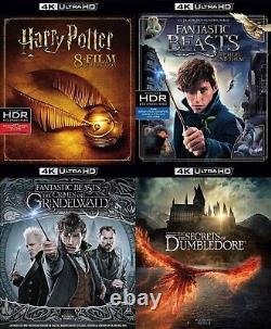 Harry Potter and Fantastic Beasts Complete Collection 4K UHD 11 films
