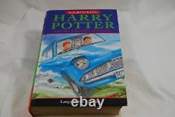 Harry Potter and the Chamber of Secrets UK HC Large Print Edition 1st PRINT