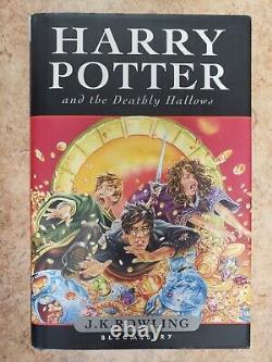 Harry Potter and the Deathly Hallows (Book 7) J. K. ROWLING 1ST UK EDITION