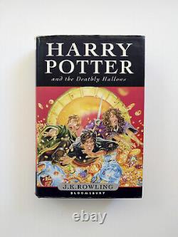 Harry Potter and the Deathly Hallows (Hardcover, 2007) First Edition