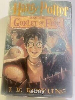 Harry Potter and the Goblet of Fire First American Edition July 2000
