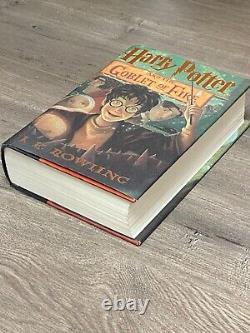 Harry Potter and the Goblet of Fire First Edition First Print Misprint Error