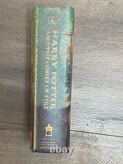 Harry Potter and the Goblet of Fire First Edition First Print Misprint Error