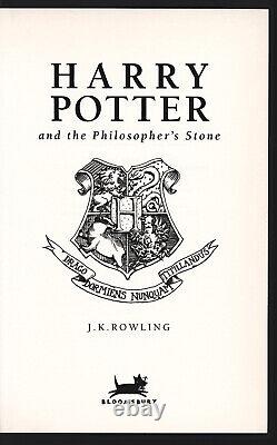 Harry Potter and the Philosopher's Stone HC Set Early Printings & First Editions