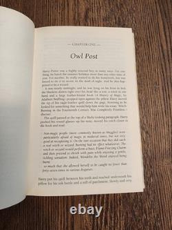 Harry Potter and the Prisoner of Azkaban UK 1st Edition First Print First State