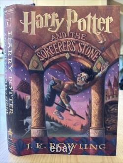 Harry Potter and the Sorcerer's Stone J. K. Rowling First Edition Set 7 Volumes