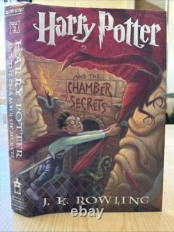 Harry Potter and the Sorcerer's Stone J. K. Rowling First Edition Set 7 Volumes