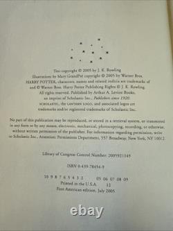 Harry Potter and the Sorcerer's Stone J. K. Rowling First Edition Set 7 Volumes