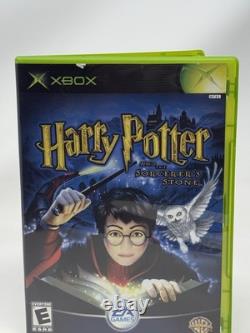 Harry Potter and the Sorcerer's Stone Microsoft Xbox Complete CIB Pristine Disc