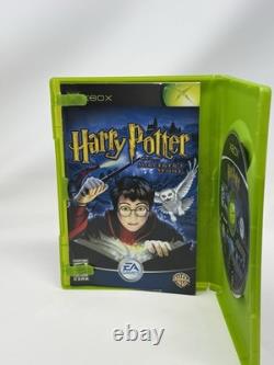 Harry Potter and the Sorcerer's Stone Microsoft Xbox Complete CIB Pristine Disc
