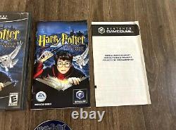 Harry Potter and the Sorcerer's Stone (Nintendo GameCube, 2003) COMPLETE! Tested