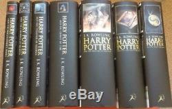 Harry Potter complete Adult Hardback Book Set 1ST FIRST EDITION 1ST PRINT vgc