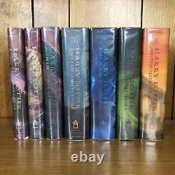 Harry Potter complete series sorcerer 4th print + all other 1st print (F37)