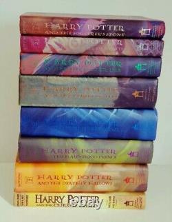 Harry Potter complete set hardcover American 1st First Ed (6) 1st print pr