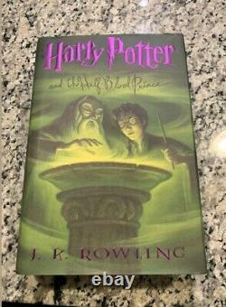 Harry Potter complete set hardcover American 1st First Ed (6) 1st print pr