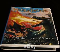 Harry Potter complete set of audiobooks 1-7. Read by Stephen Fry. 103 CD's. BNIB