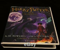 Harry Potter complete set of audiobooks 1-7. Read by Stephen Fry. 103 CD's. BNIB