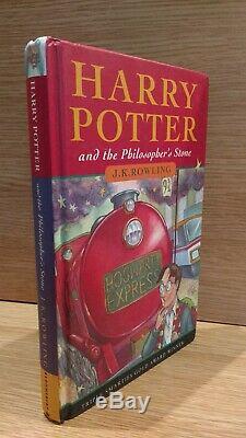 Harry Potter hardback books complete set 3 1st edition Bloomsbury J K Rowling