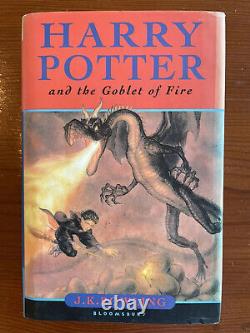 Harry Potter series complete set UK Bloomsbury, 15th printing, 1st Ed. (HC, DJ)