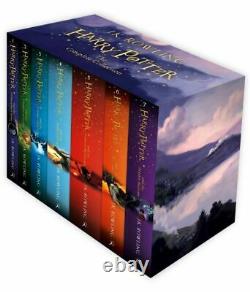 Harry Potter the Complete Series 1-7 By J. K. Rowling (2013, English, Paperback)