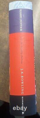 Harry Potter + the Deathly Hallows ROWLING 1ST UK EDITION English Printed In Ger